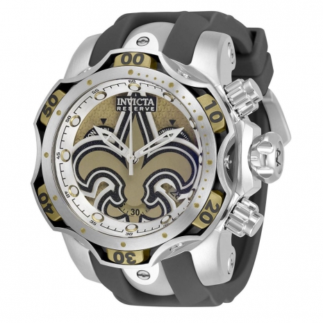 New Orleans Saints Swiss Quartz Chronograph Watch