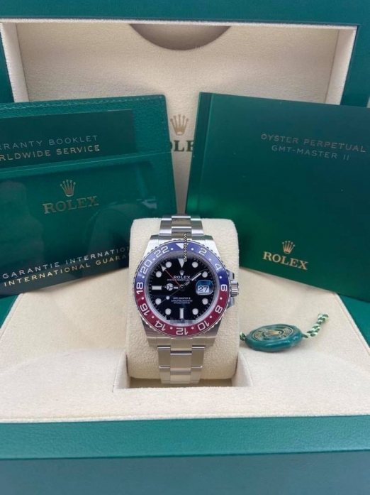 GMT-Master II Pepsi Oyster Bracelet 126710BLRO 2021 Unworn